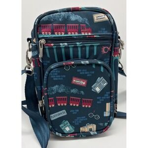 Jujube Platform 9 3/4 Hedwig Hogwarts Harry  Potter Crossbody Bag Helix Blue